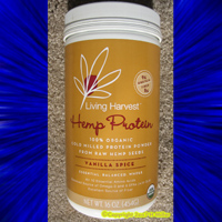 LIVING HARVEST ORGANIC HEMP PROTEIN powder VANILLA SPICE (image for) LIVING HARVEST ORGANIC HEMP PROTEIN powder VANILLA SPICE